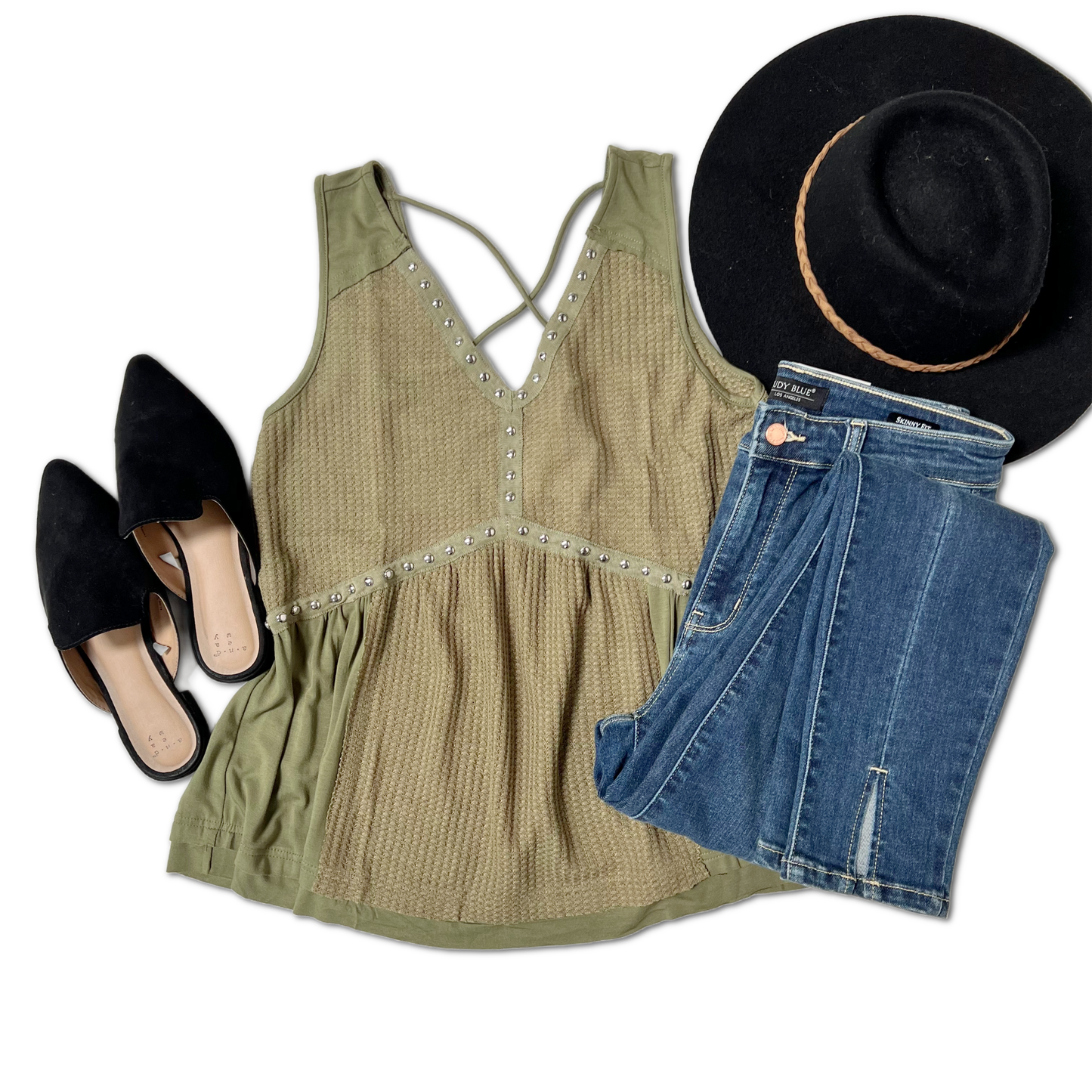 Give Me That Edge - Sleeveless Top