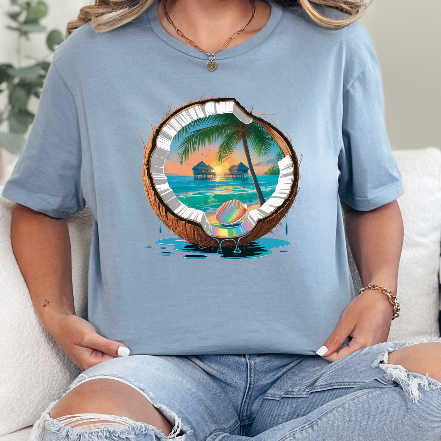 Tropical Coconut T-Shirt