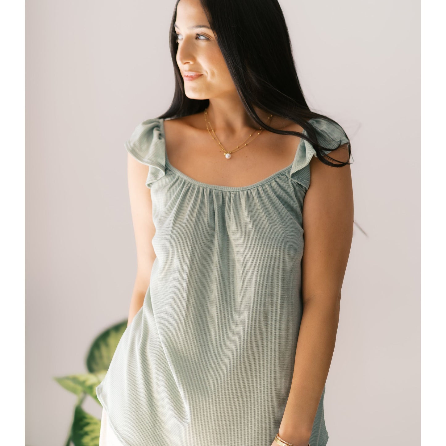Sage The Day Top