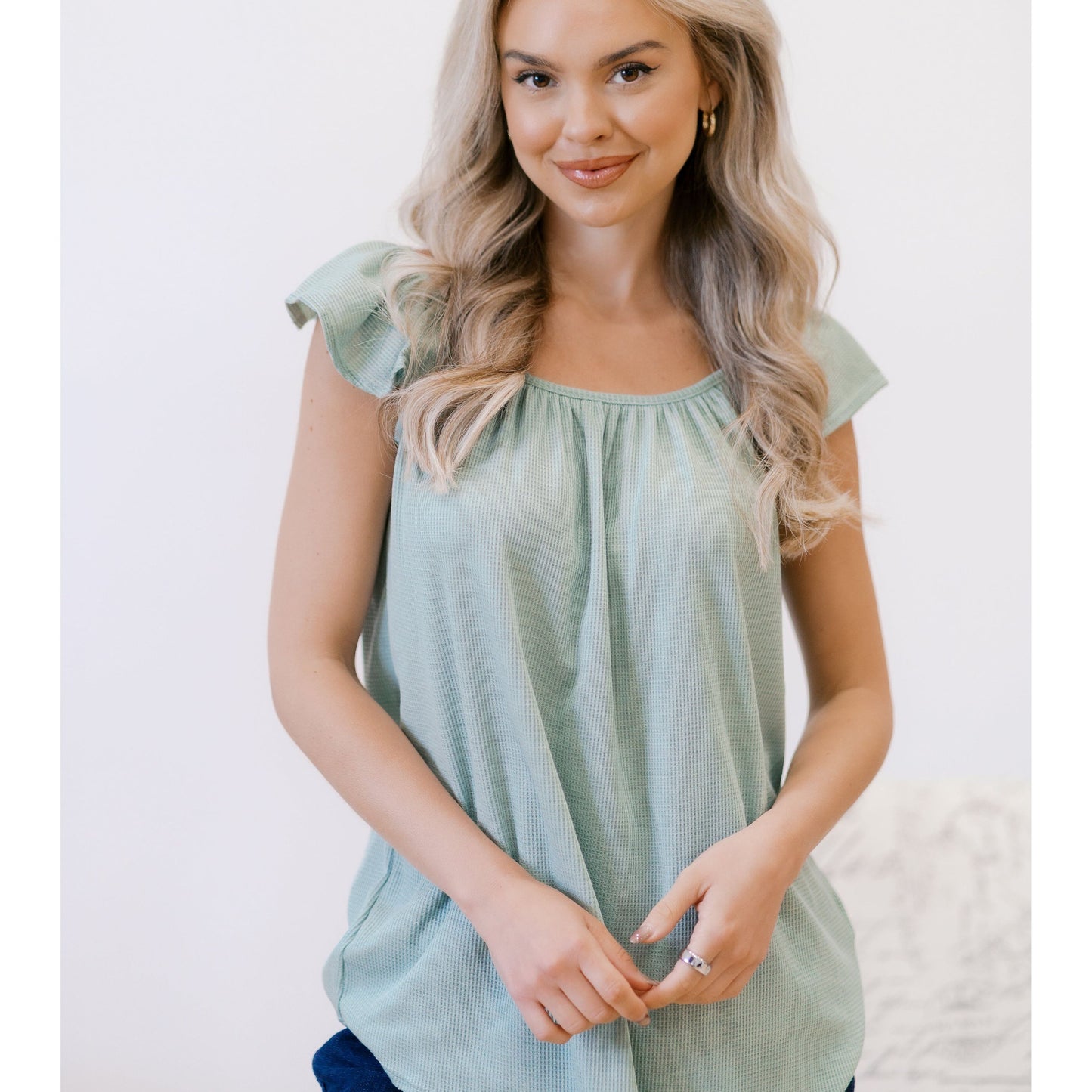 Sage The Day Top