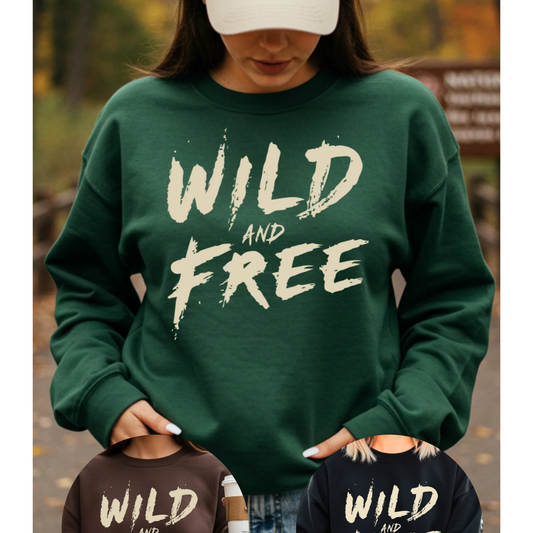 Wild and Free Sweatshirt