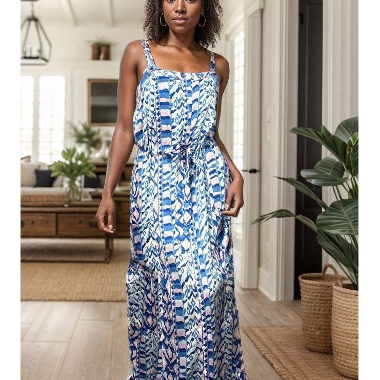 Abby Road - Royal Blue Maxi Dress