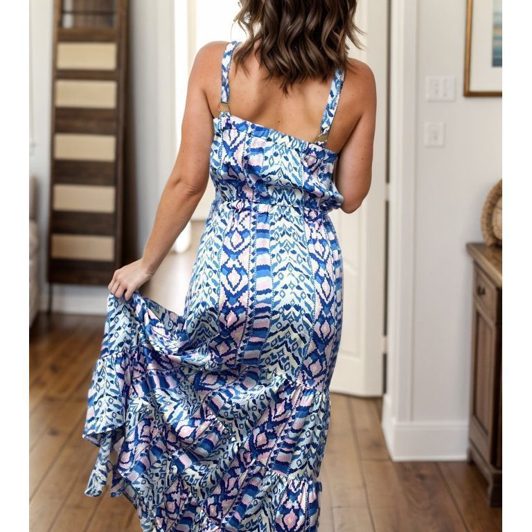 Abby Road - Royal Blue Maxi Dress