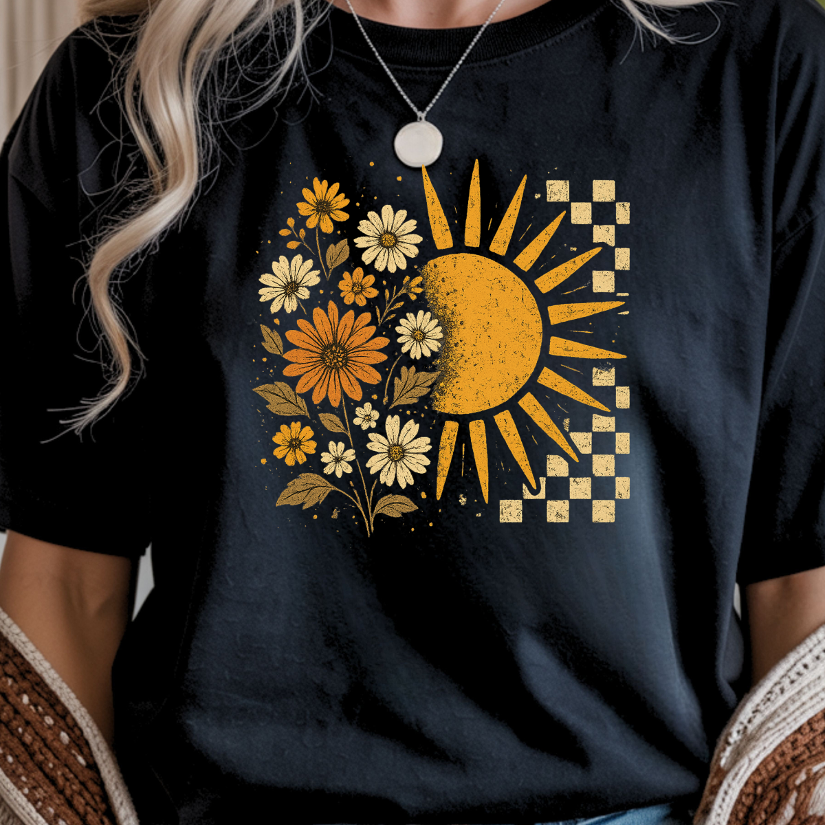Floral Sun T-Shirt