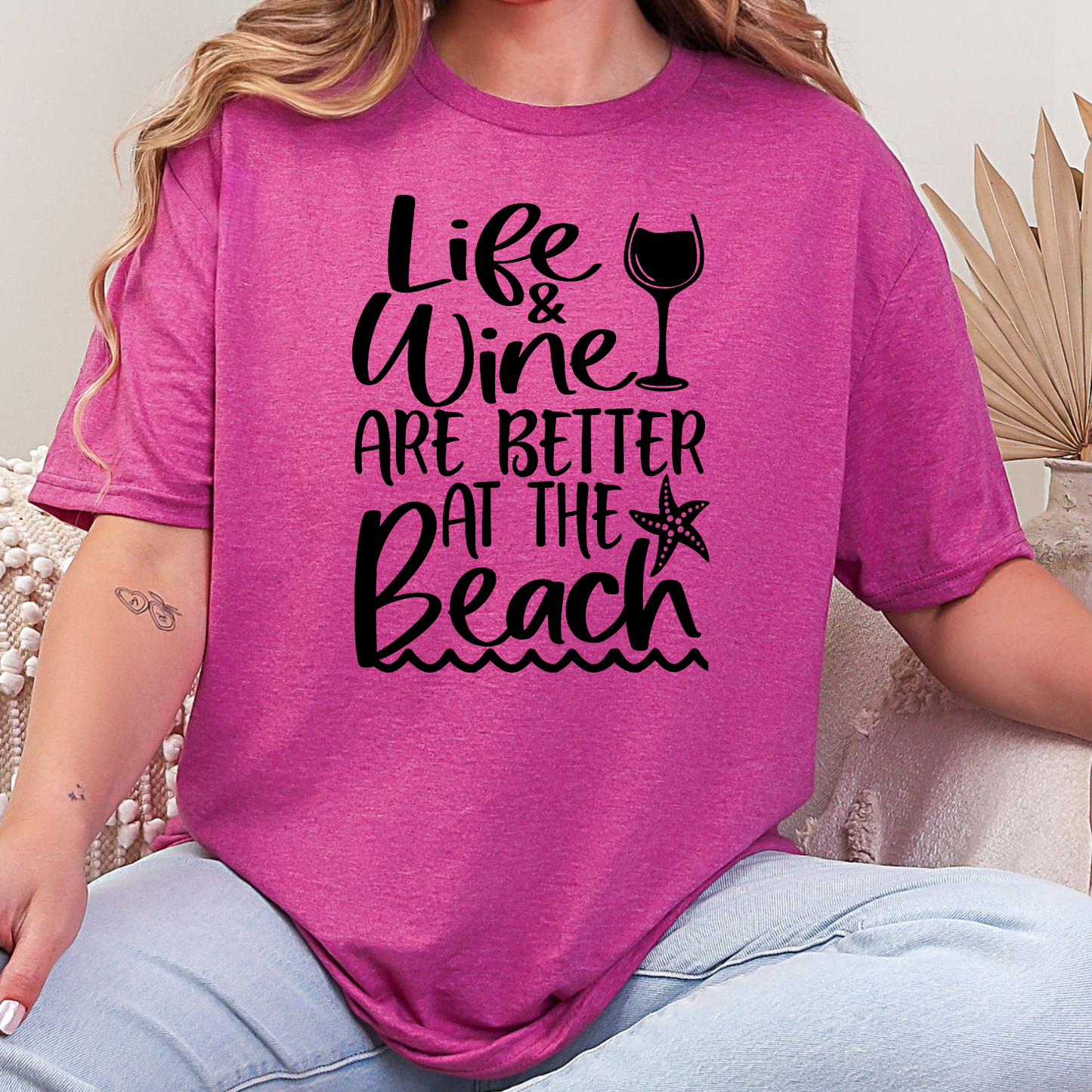 Wine On The Beach T-Shirt
