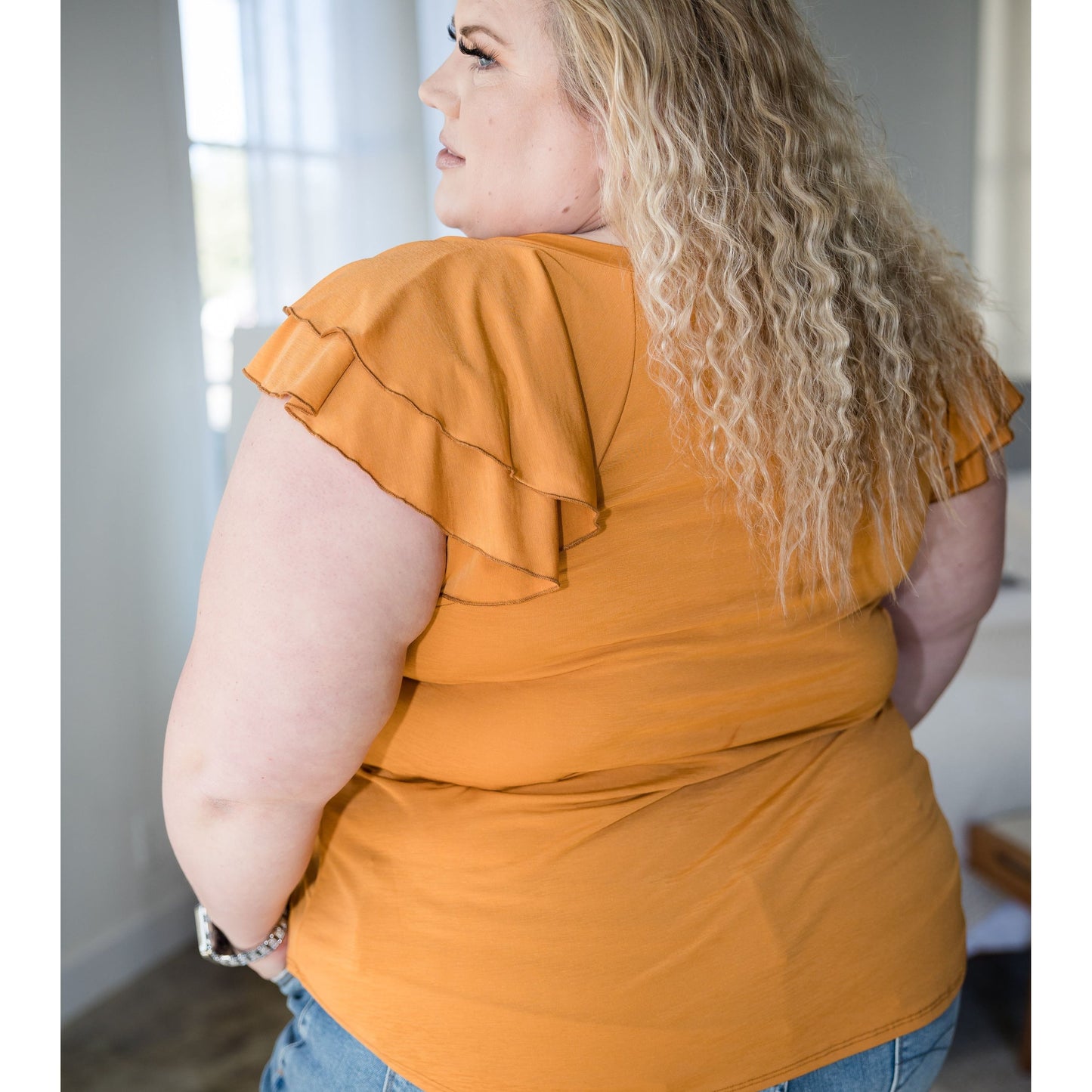 Dubai Double Ruffle Top