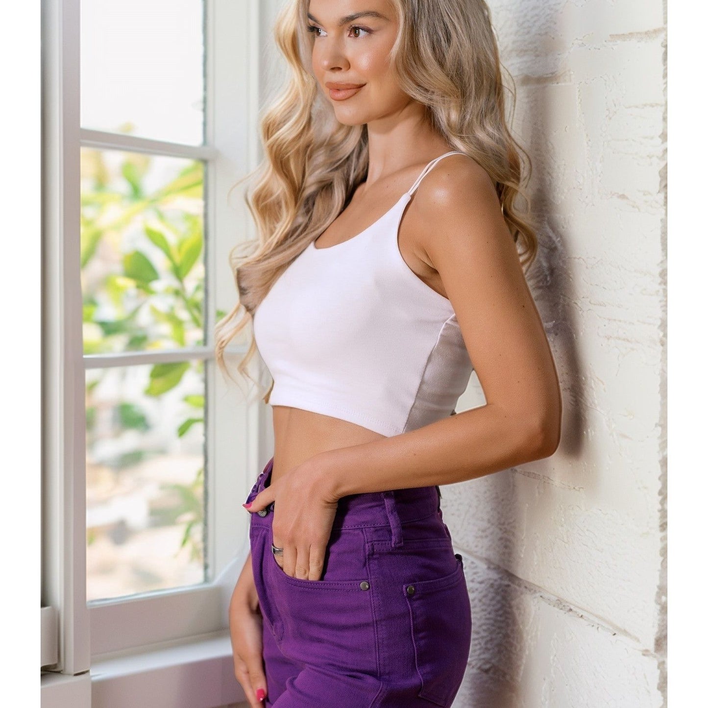 Easy Breeze Crop Cami