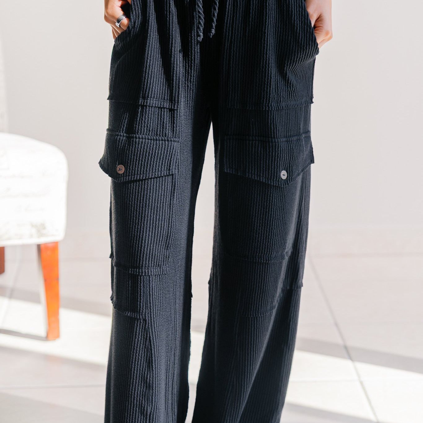 Ebb & Flow Knit Cargos