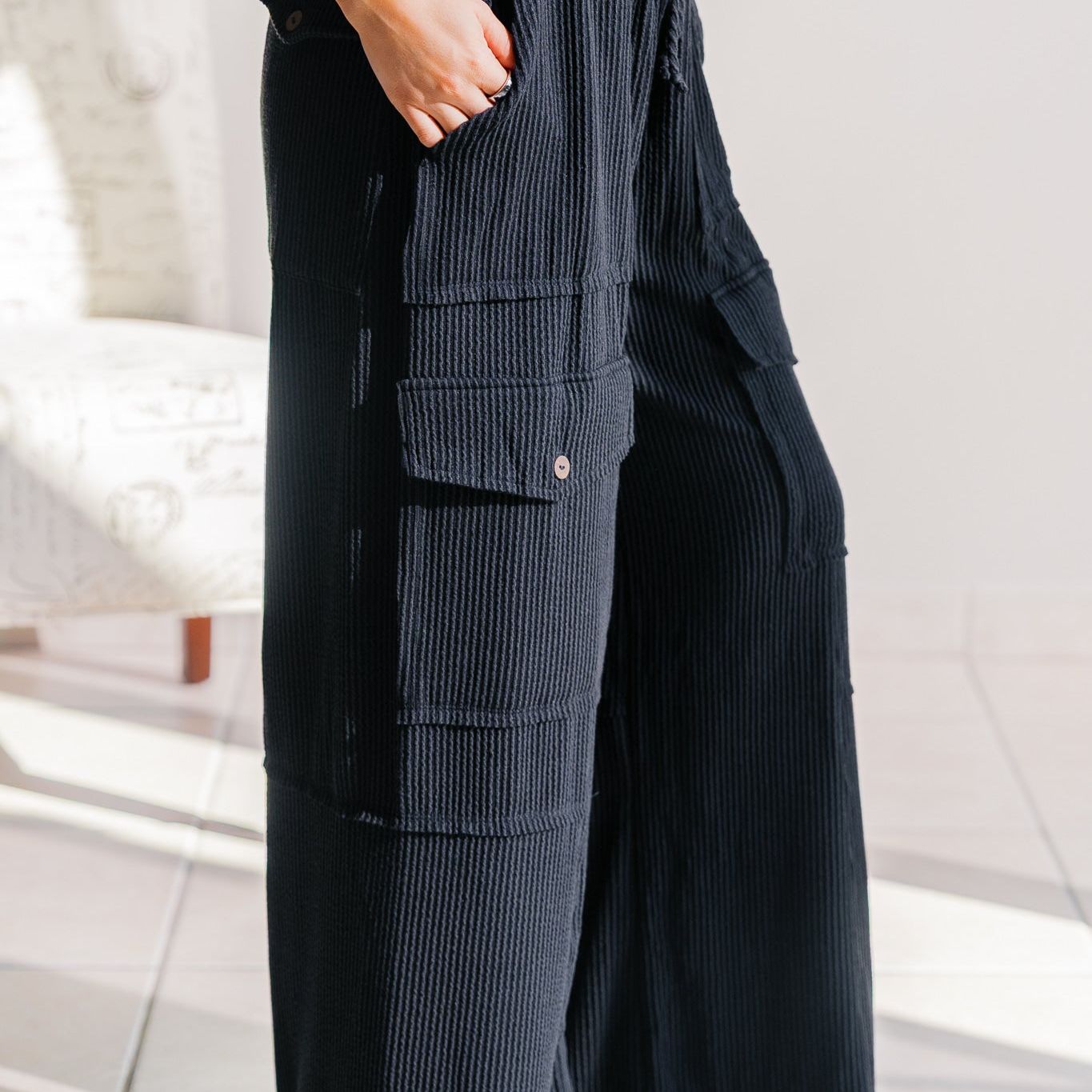 Ebb & Flow Knit Cargos