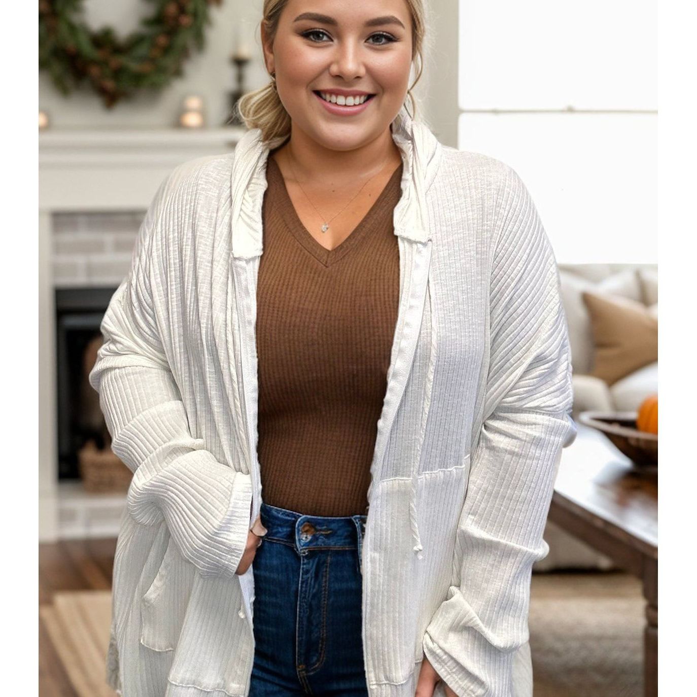 Fashion Flurry - Zip Up Hoodie