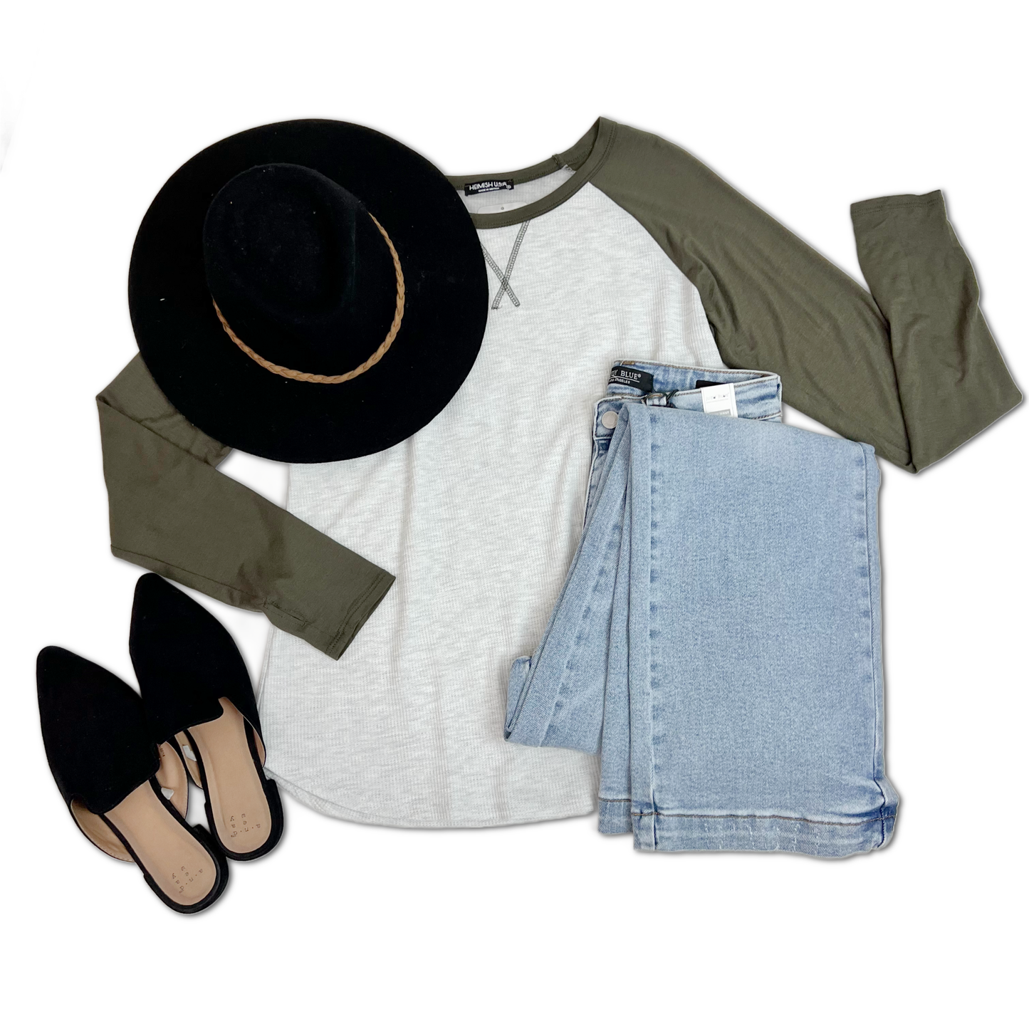 Look At The Time - Thumbhole Raglan