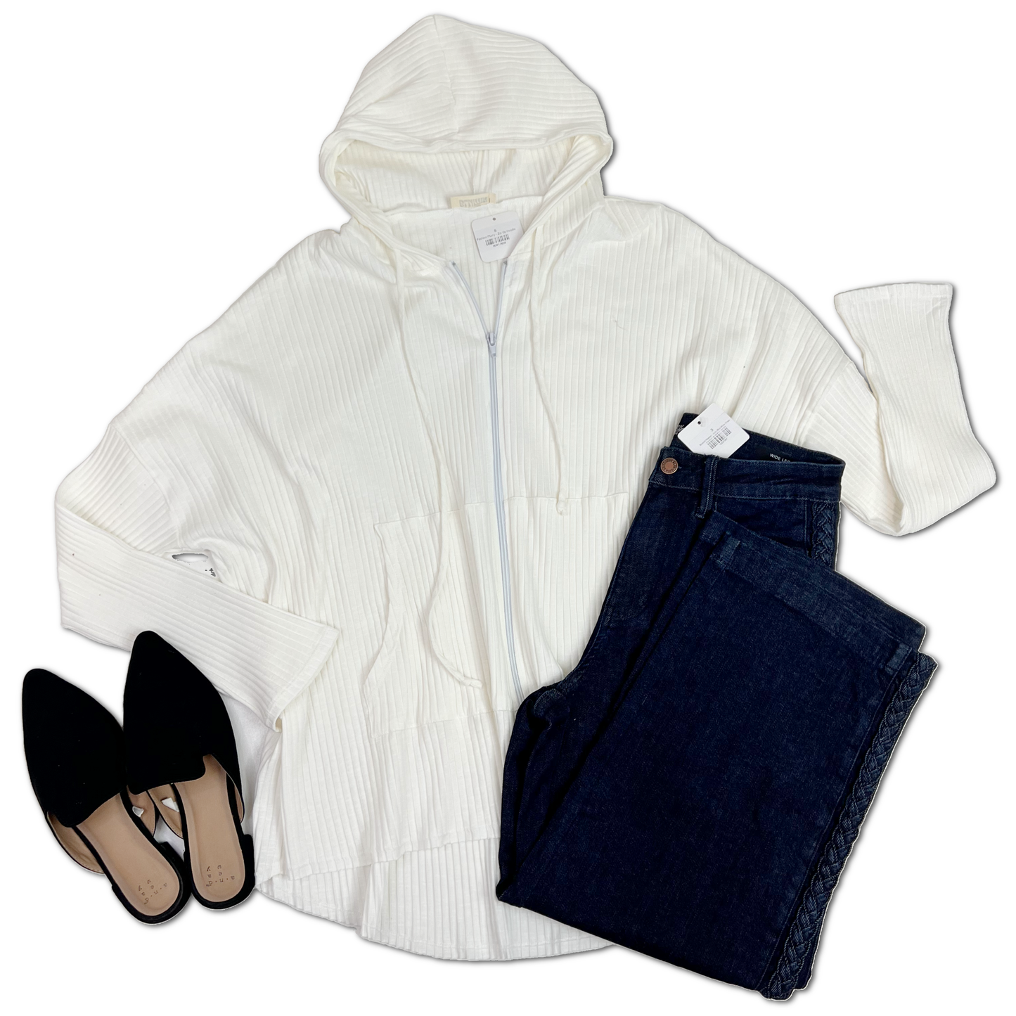 Fashion Flurry - Zip Up Hoodie