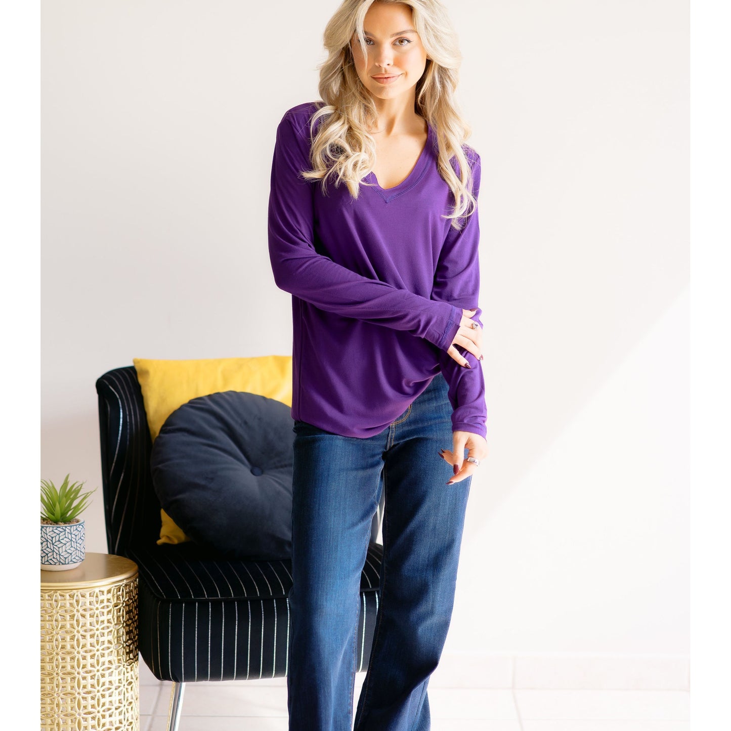 Amethyst Allure Long Sleeve
