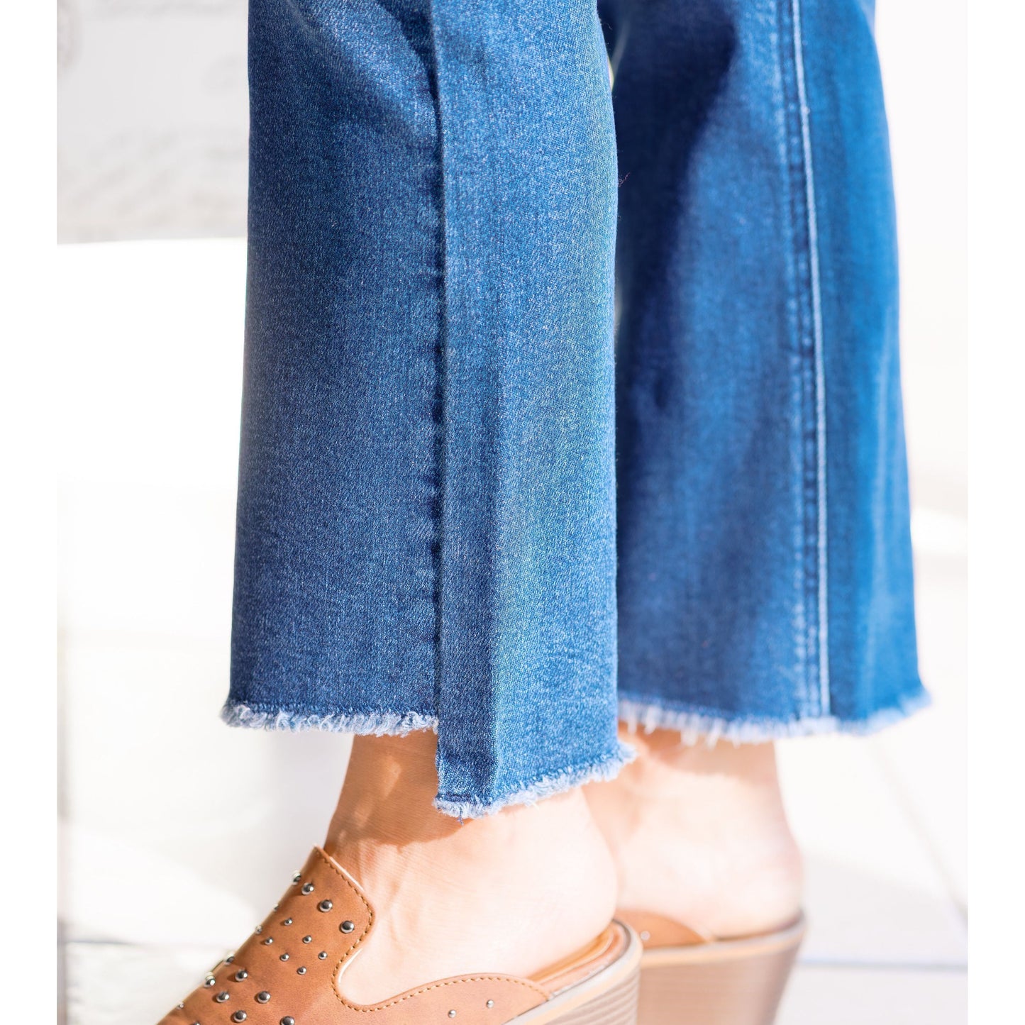 Dark Roast Denim Judy Blue Flares