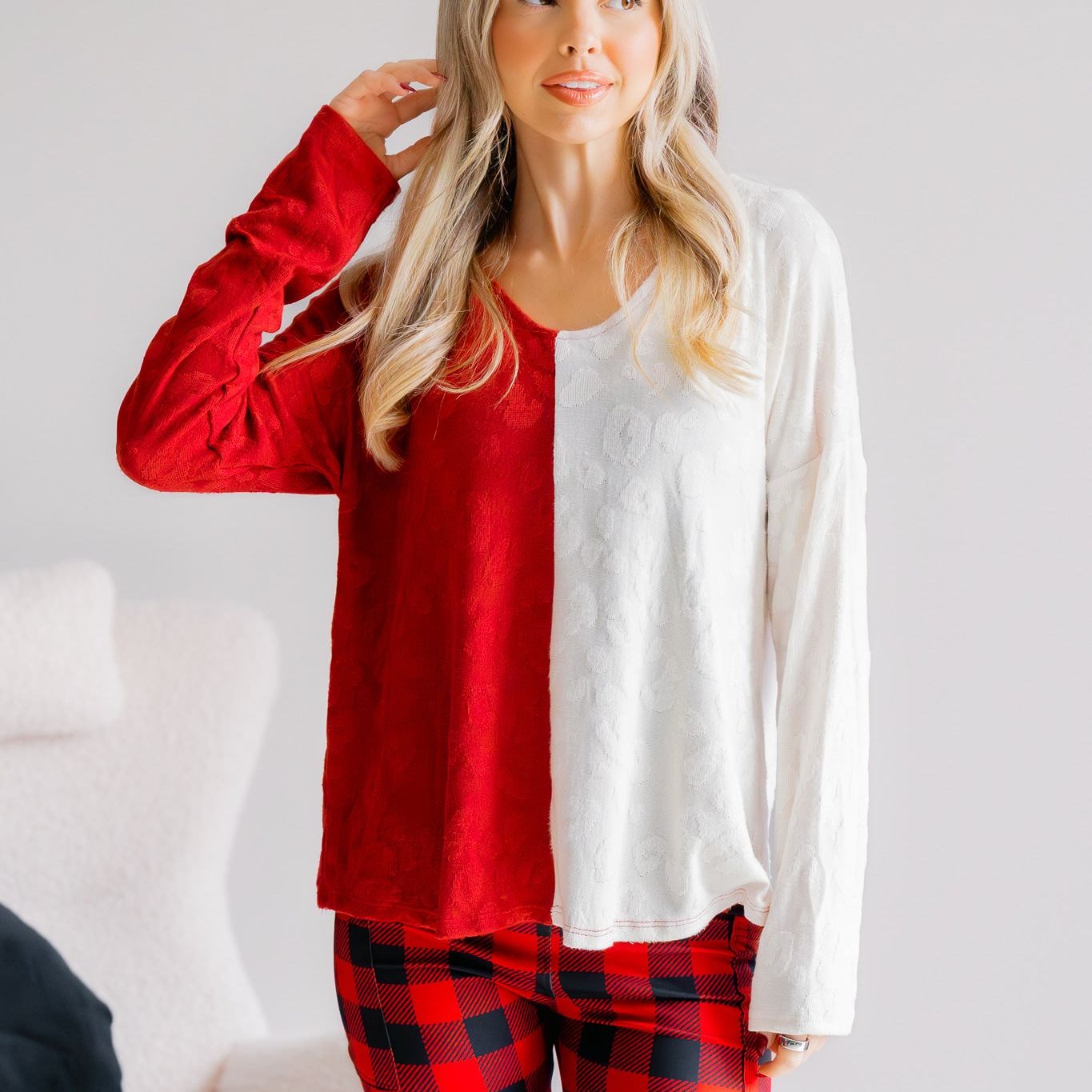 Merry Mint Split Top