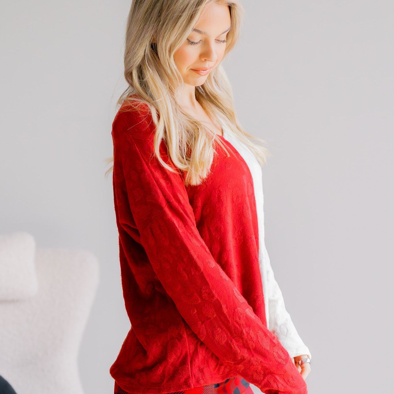 Merry Mint Split Top