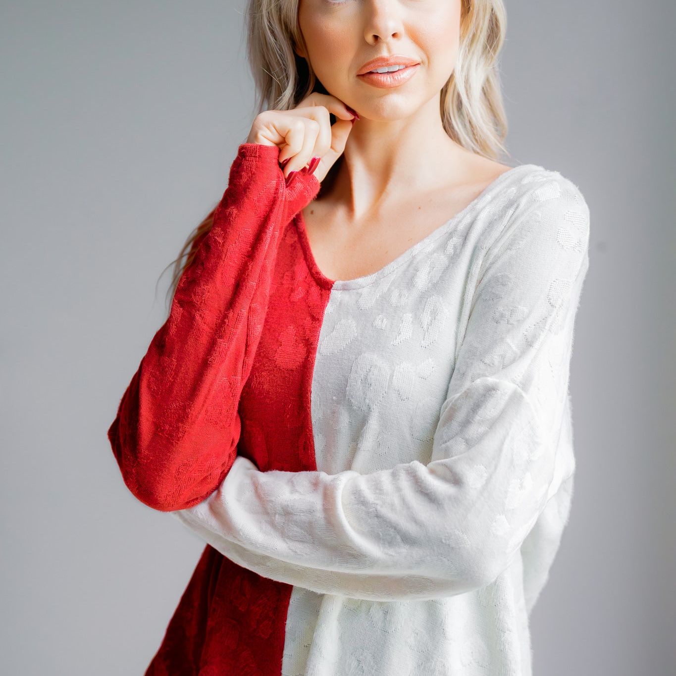 Merry Mint Split Top