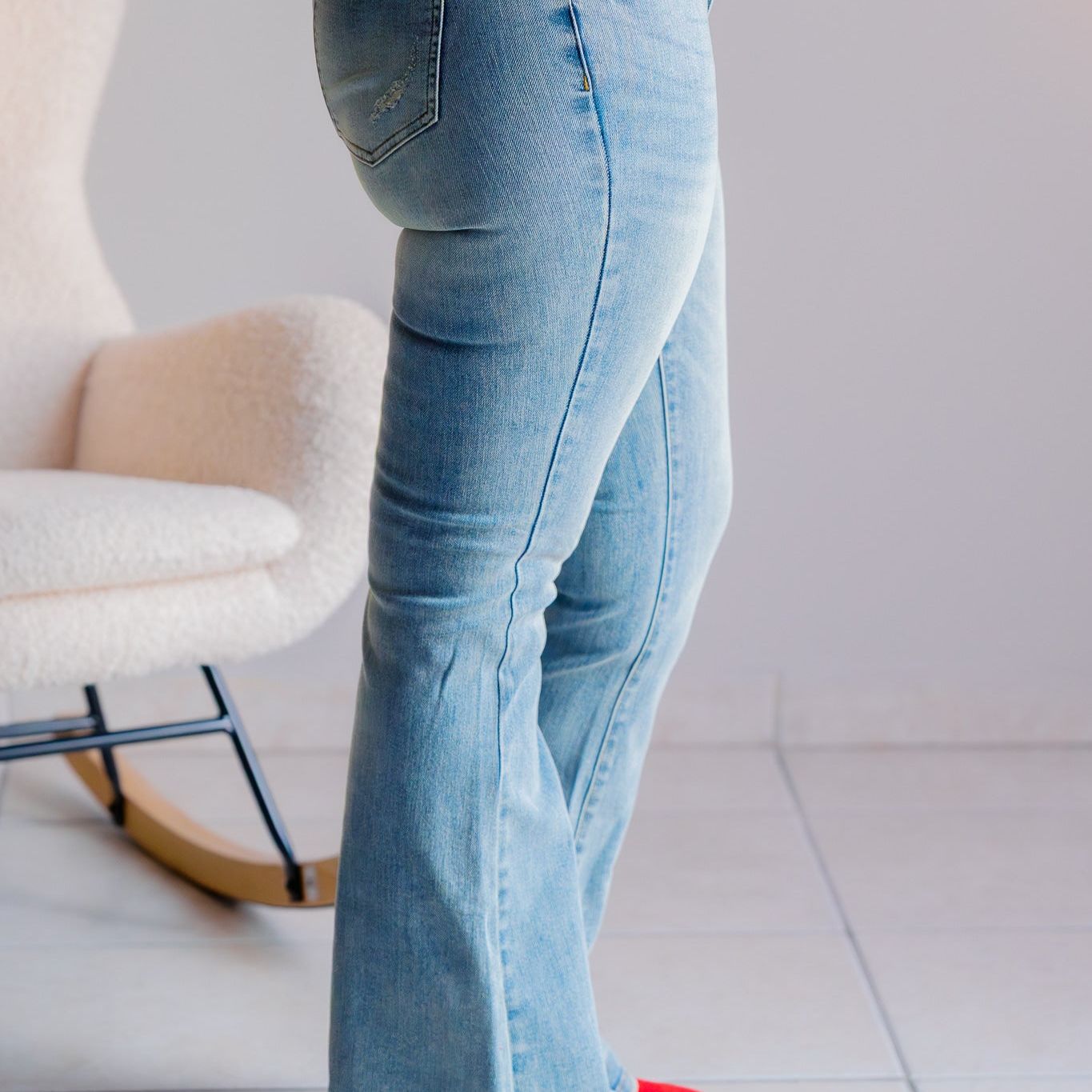 Snowy Pines Judy Blue Flares