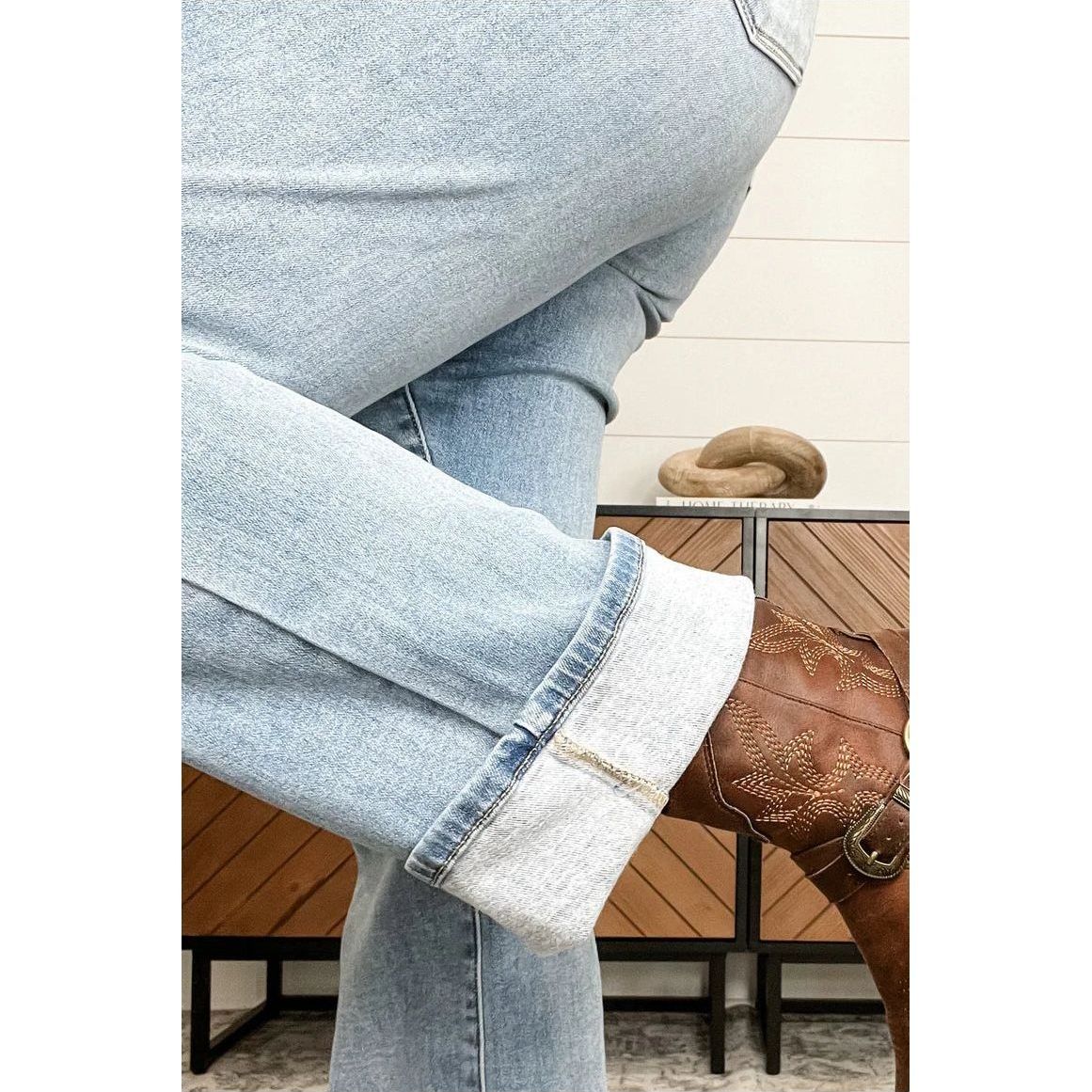 Judy Blue - Thermal Bootcut Jeans