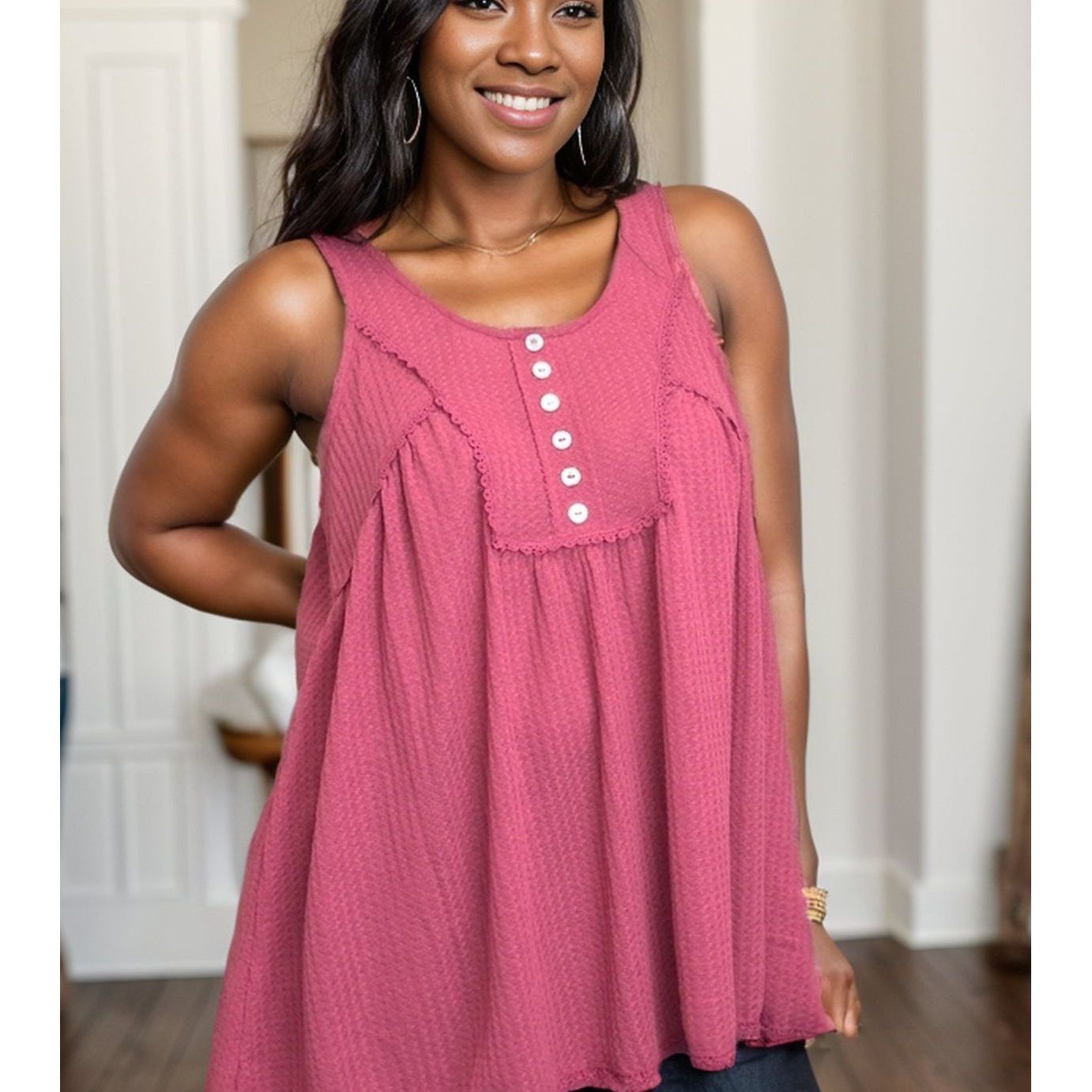 Lacey Berry - Sleeveless Top