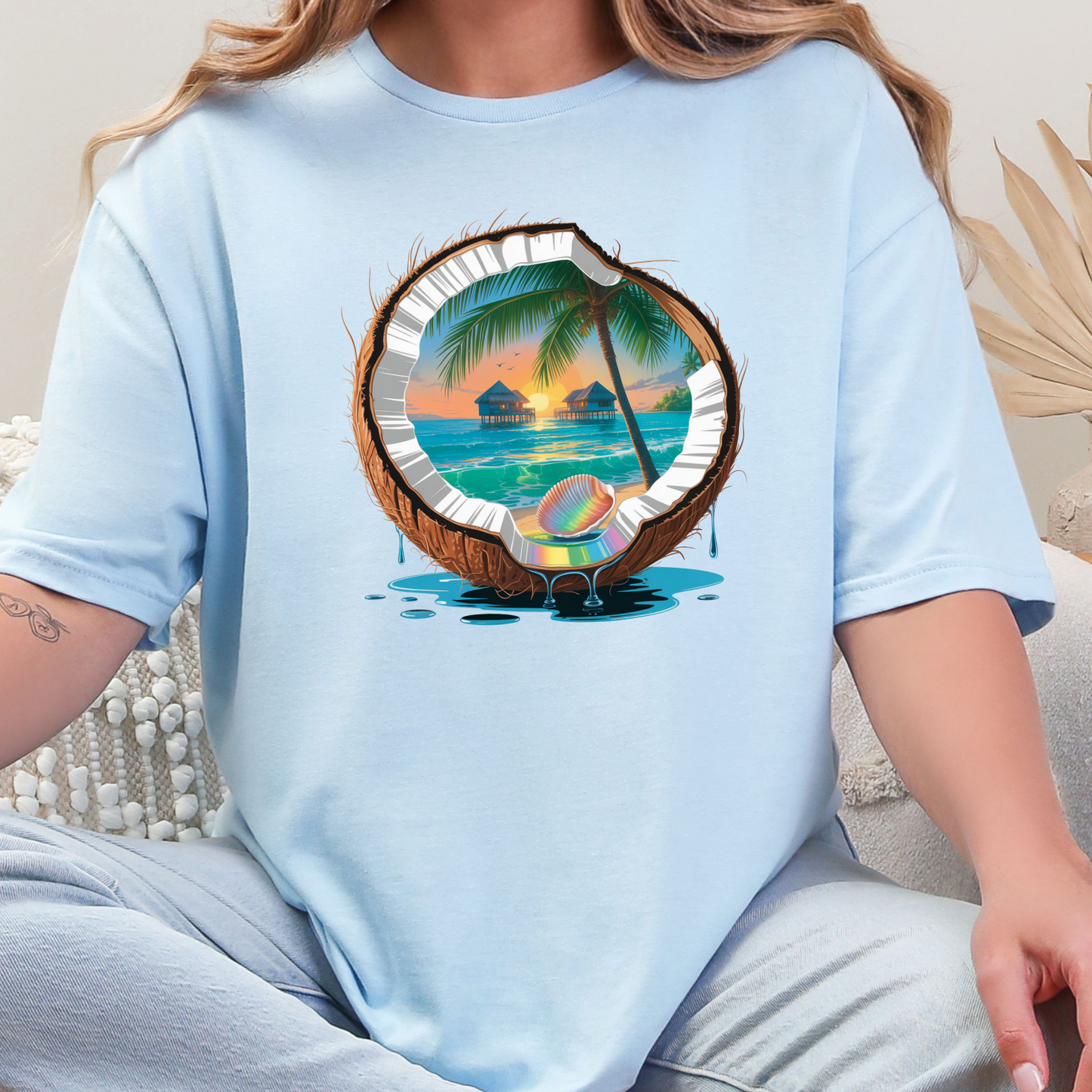Tropical Coconut T-Shirt