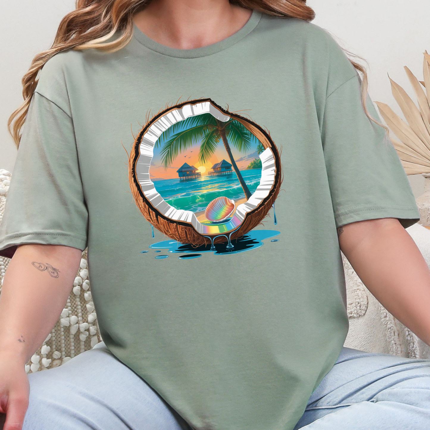 Tropical Coconut T-Shirt