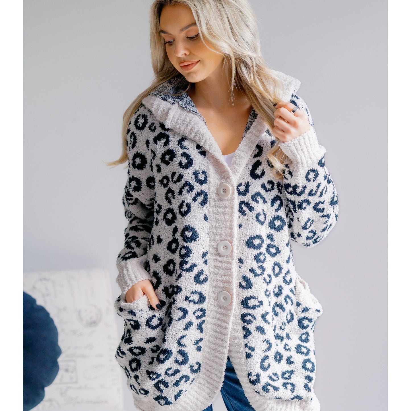Leopard Luxe Sweater Hoodie