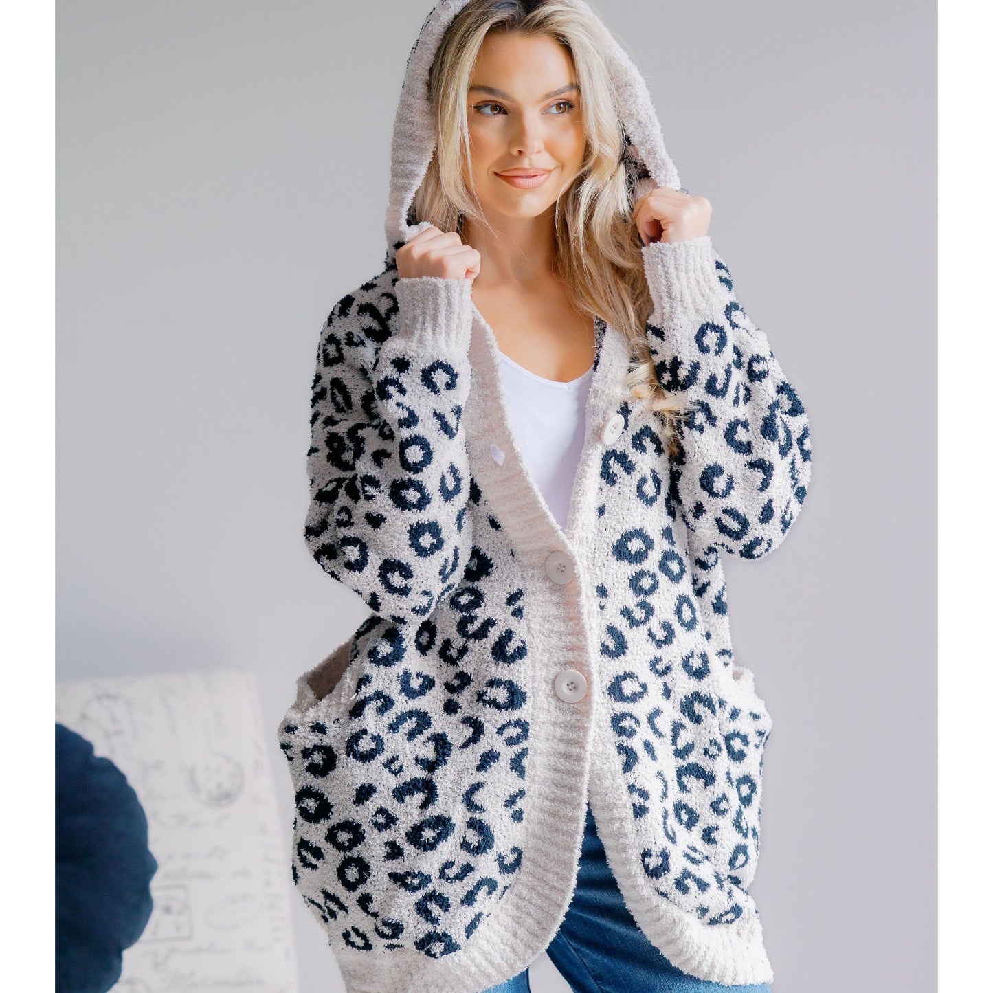 Leopard Luxe Sweater Hoodie