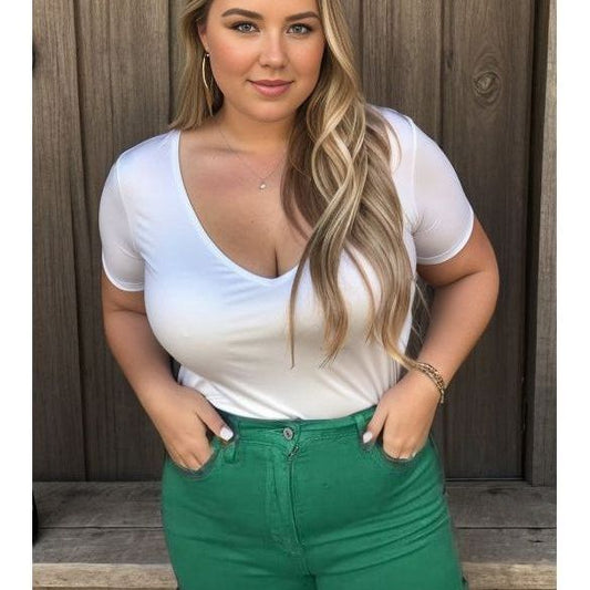 Lucky Girl - Tummy Control Judy Blue Shorts