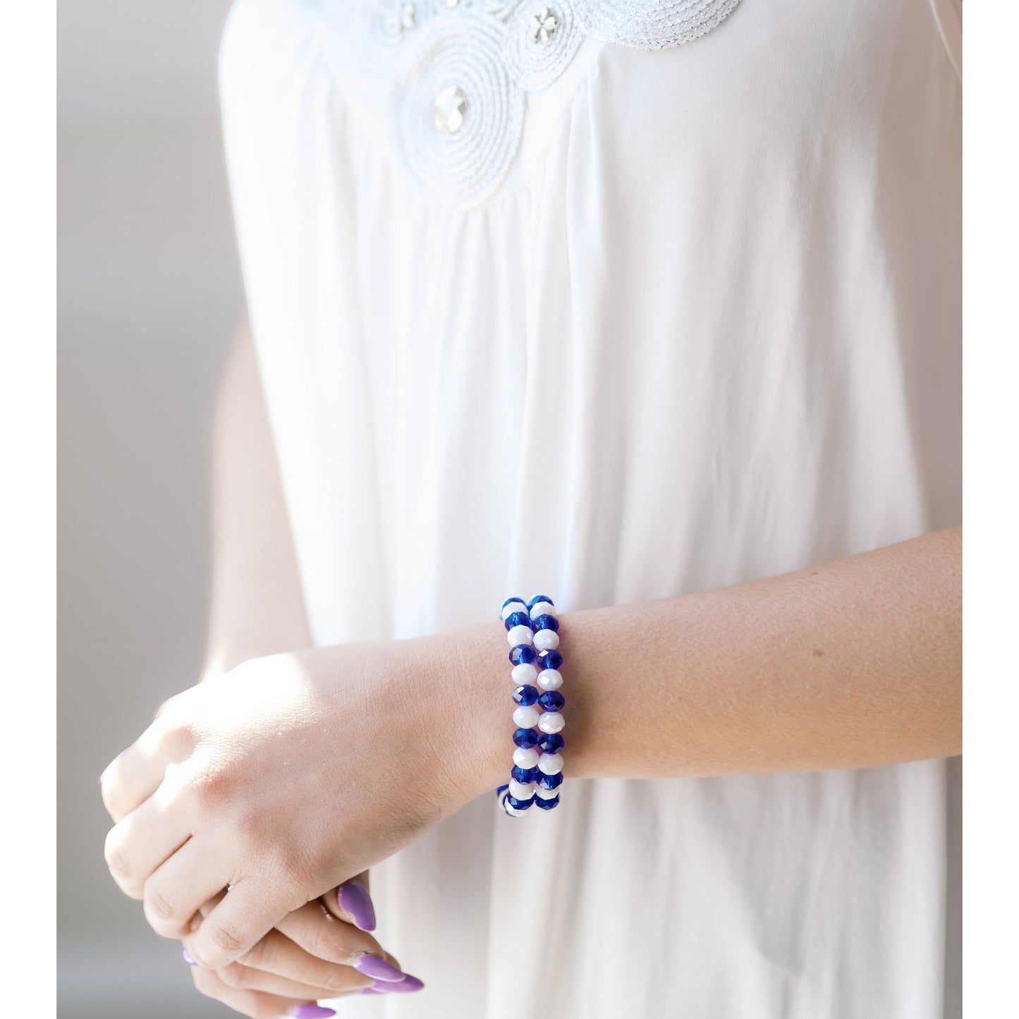 Blue Horizon Crystal Bracelet