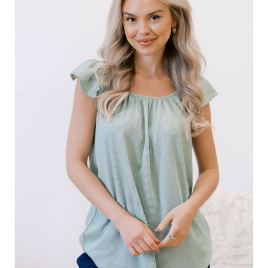 Sage The Day Top