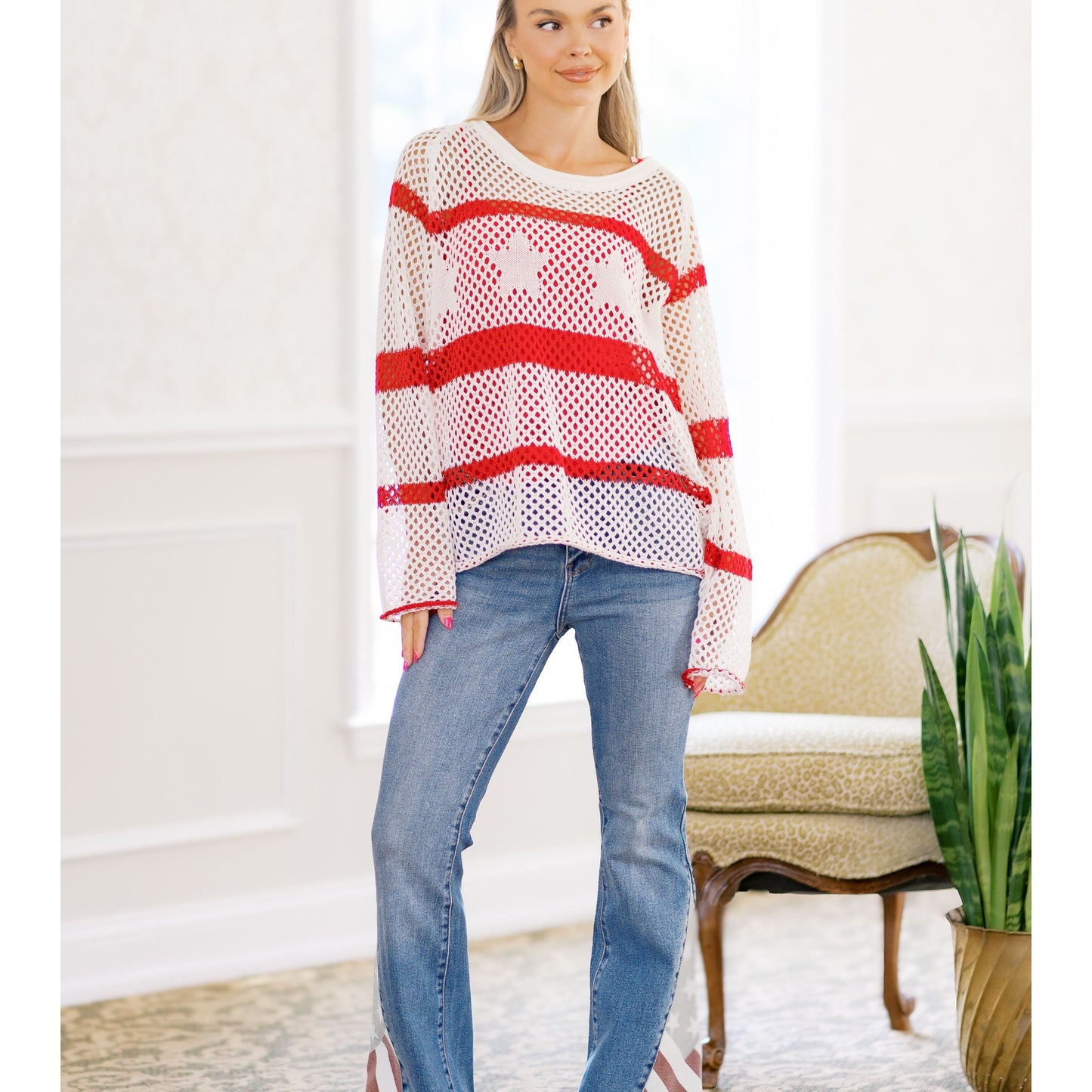 All-American Breeze Sweater