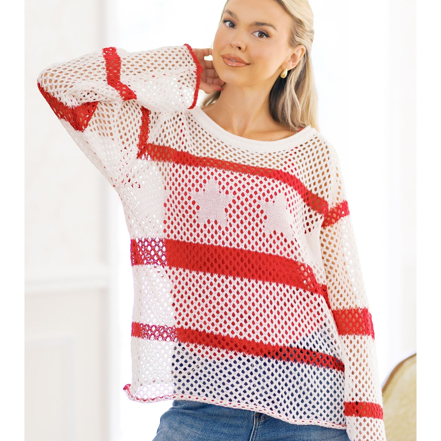 All-American Breeze Sweater