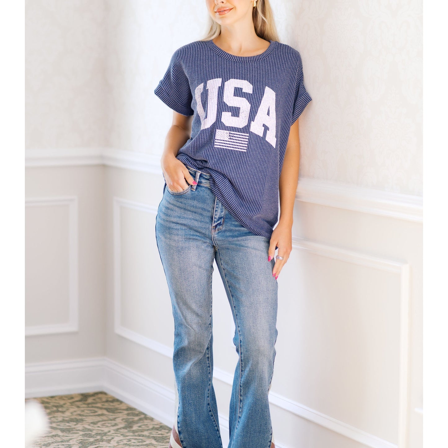 Old Glory Top
