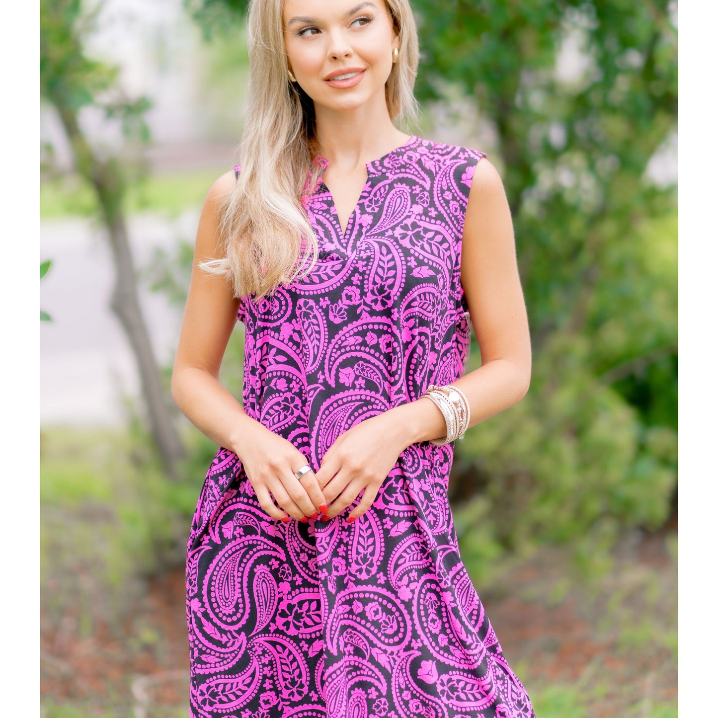 Paisley Nights Dress