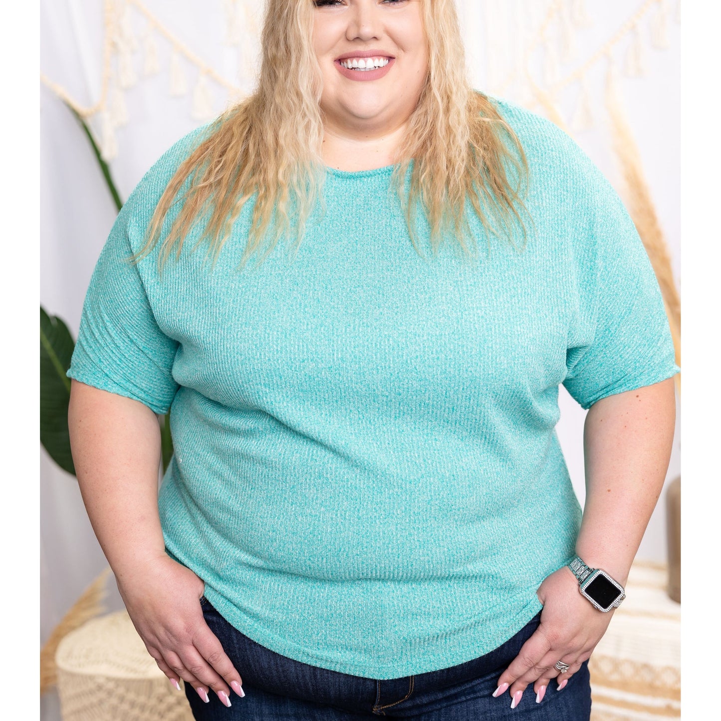 Staple Short Sleeve - Seafoam