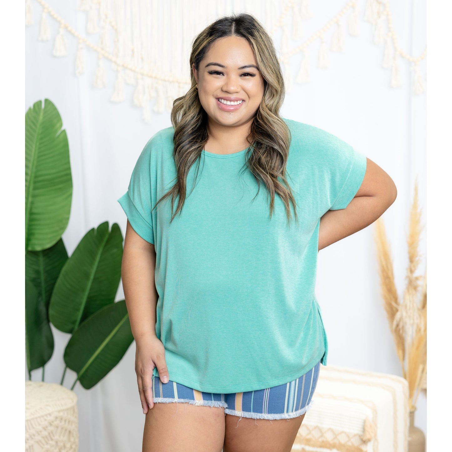 Staple Short Sleeve - Seafoam