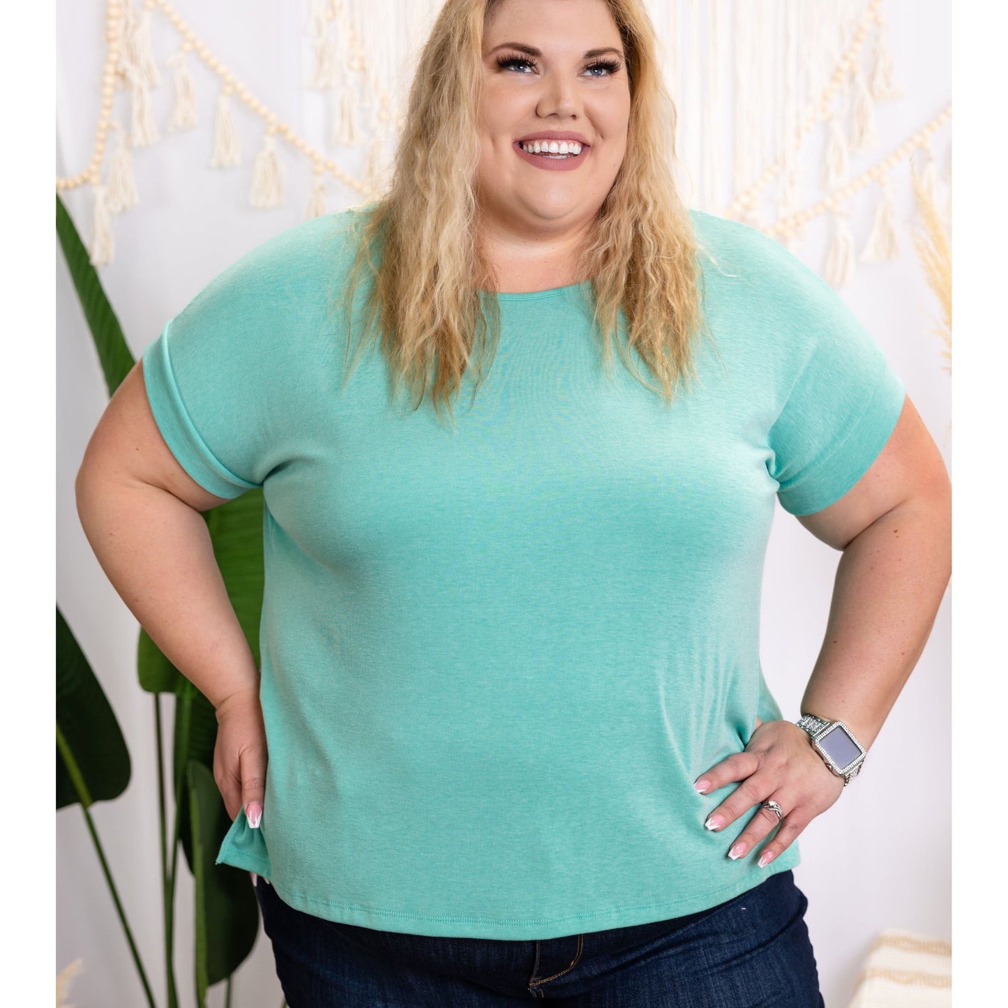 Staple Short Sleeve - Seafoam