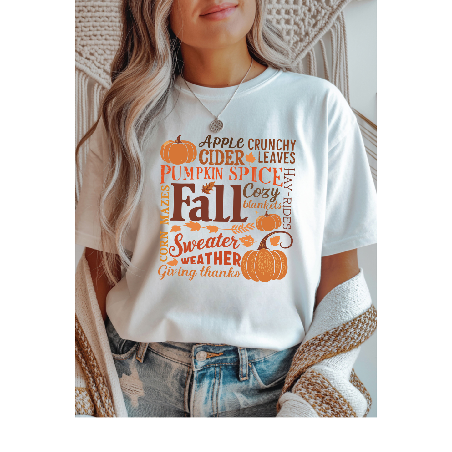 Words of Fall Graphic Tee