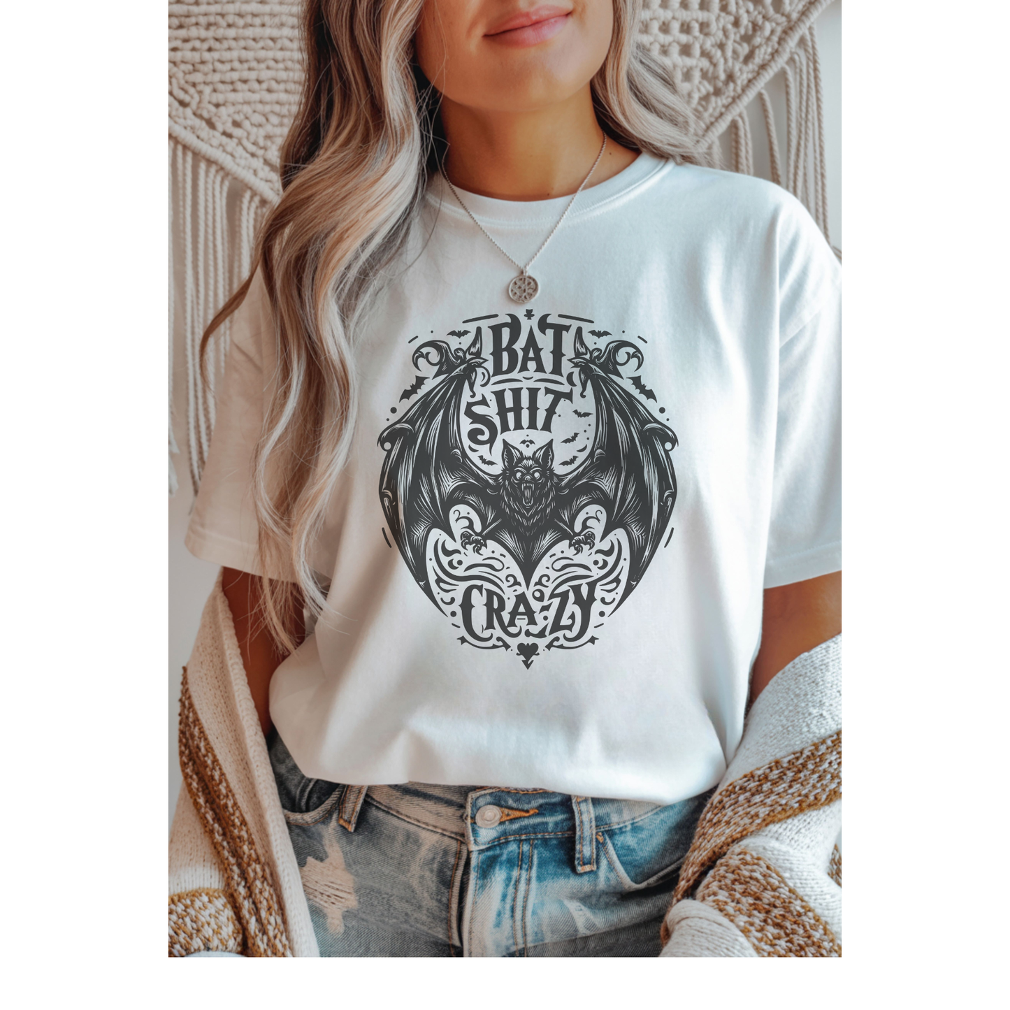 Bat Shiz Crazy Graphic Tee
